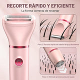 Crolanli Recortadora de bikini para mujer, maquinilla de afeitar el...