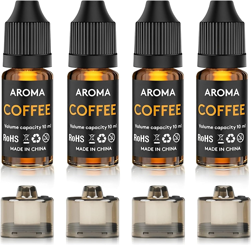 Recambio de aceite aromático - 4x10ml, grado alimenticio, vegano