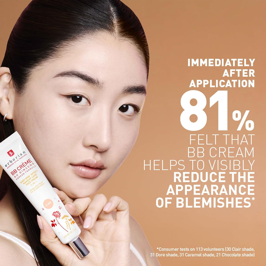 Erborian BB Crema Matte Beauty Balm SPF 20, Cuidado de la piel core...