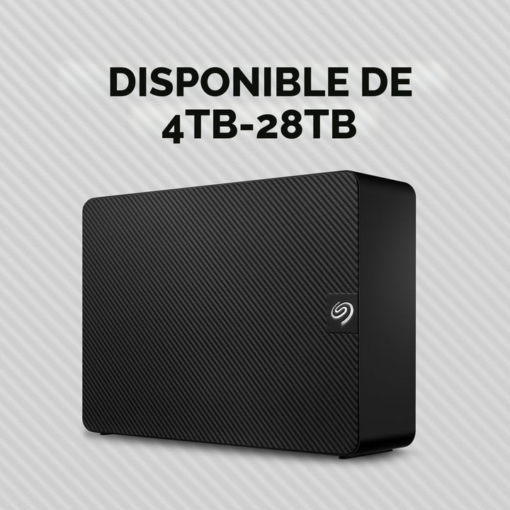 Seagate Expansion 8TB Disco duro externo HDD - USB 3.0, con servici...