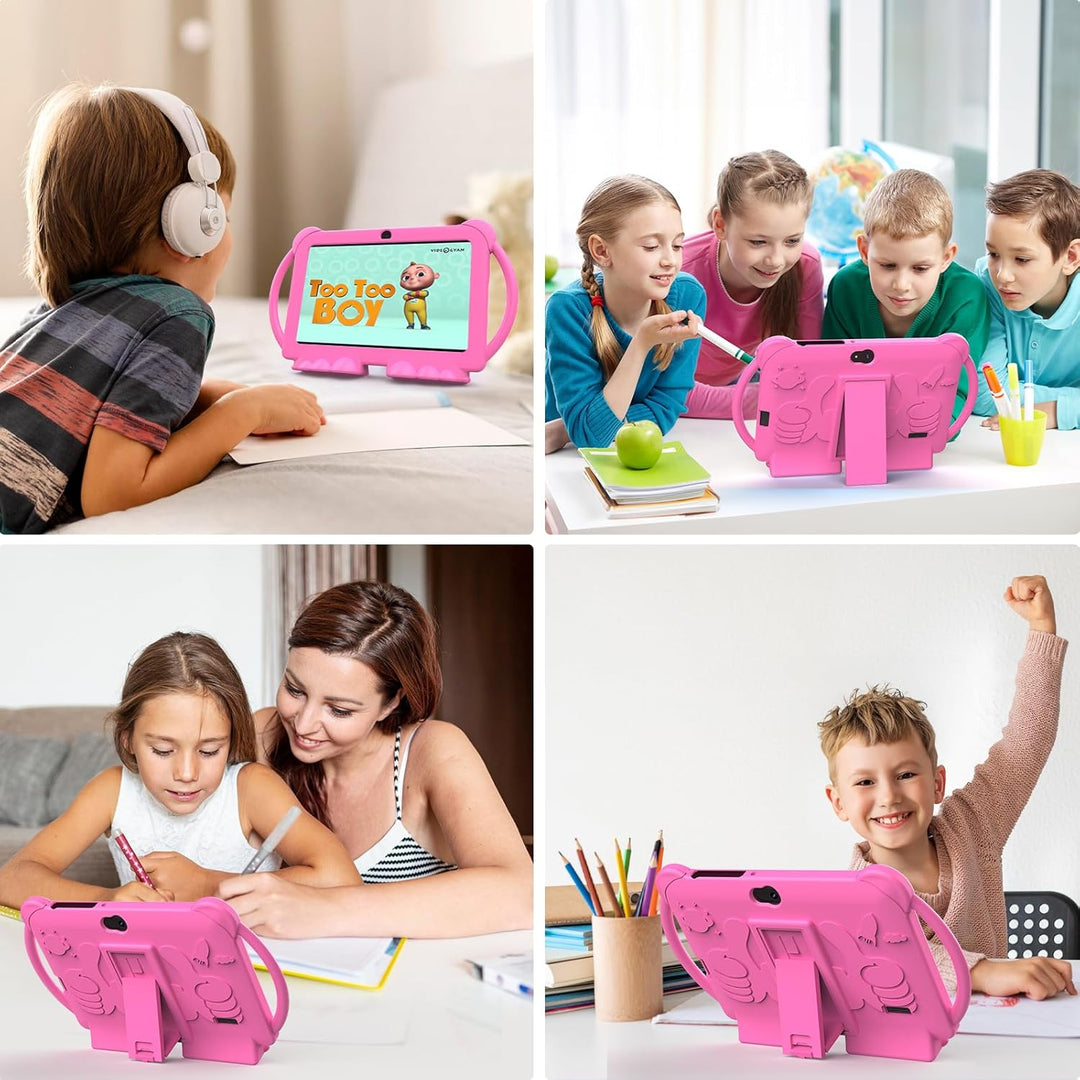 RUIQIAI Tablet 2025 para niños, tablet Android 12 para niños de 7 p...