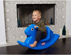 Little Tikes Caballo balancín, color azul.