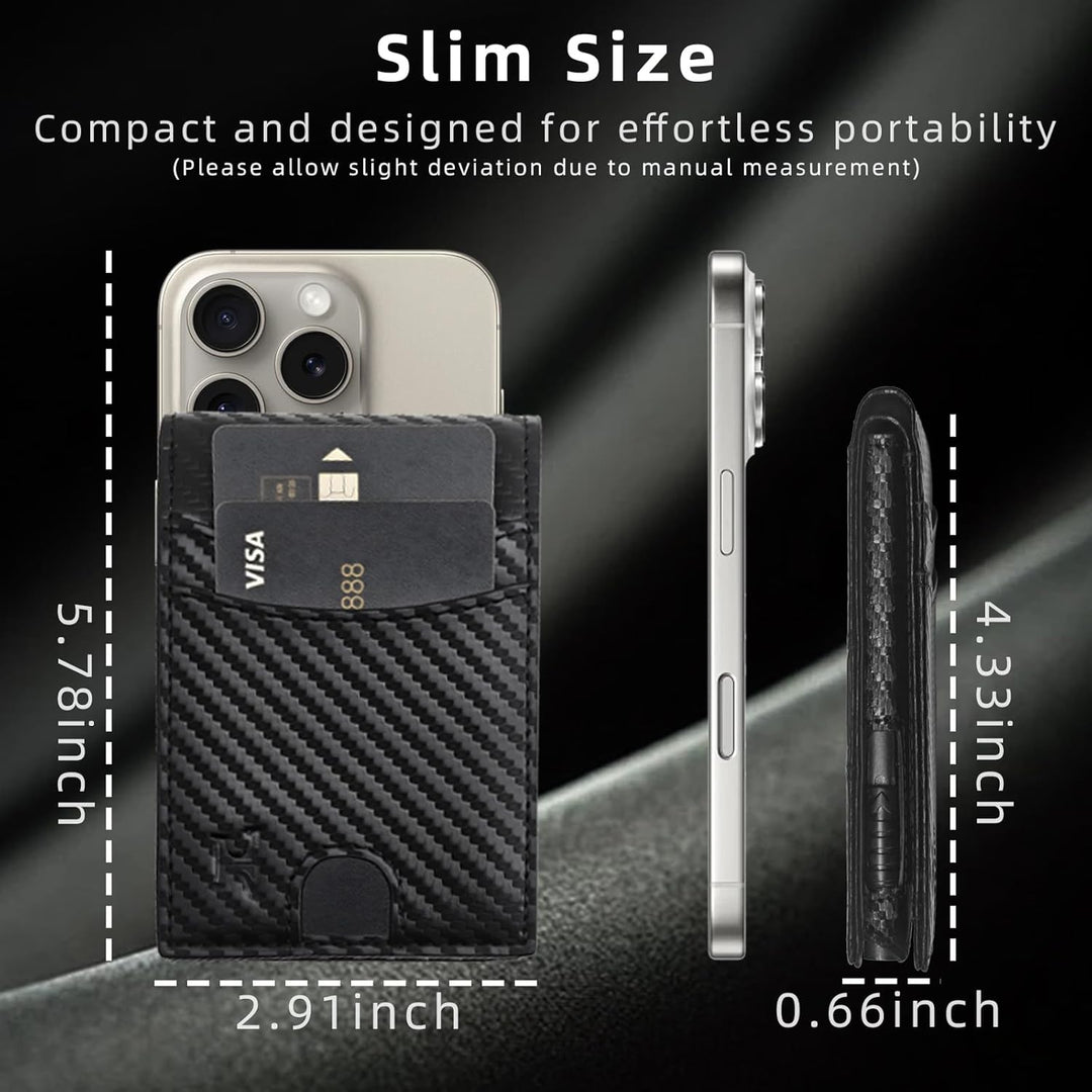 TOPFORGES Cartera para hombre, bloqueo RFID, billetera inteligente...