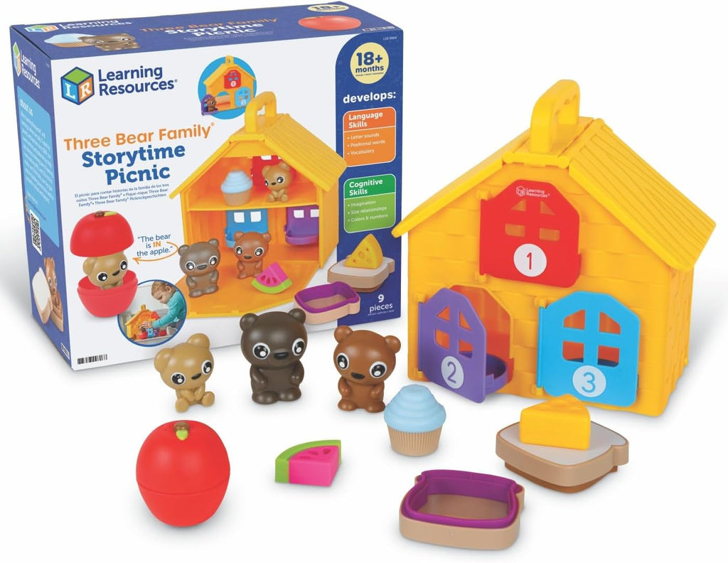 Recursos de aprendizaje Picnic de la familia Three Bear