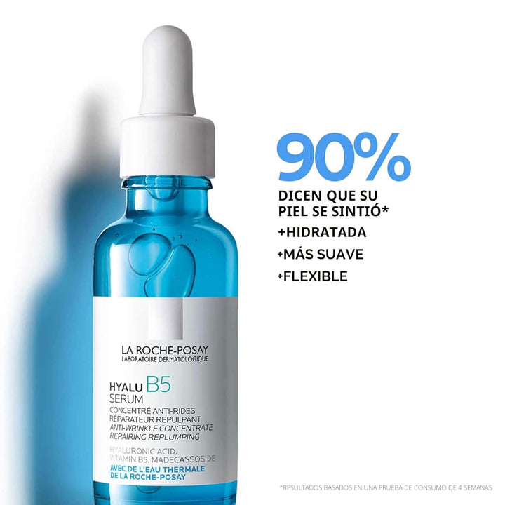 La Roche-Posay Hyalu B5 Pure Hyaluronic Acid Serum for Face, Vitami...