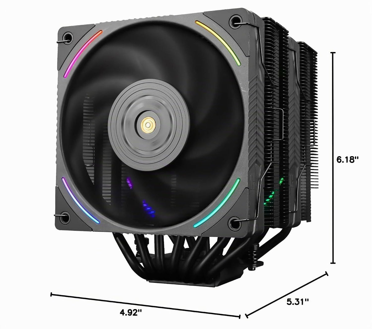Thermalright Phantom Spirit 120 EVO Enfriador de aire para CPU, enf...