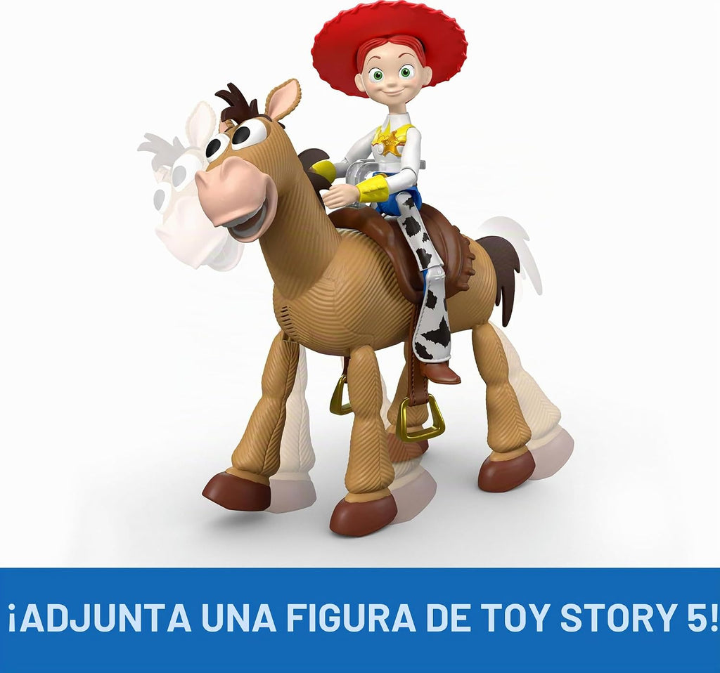 Mattel Disney y Pixar Toy Story 5 Giddy-Up Bullseye RC
