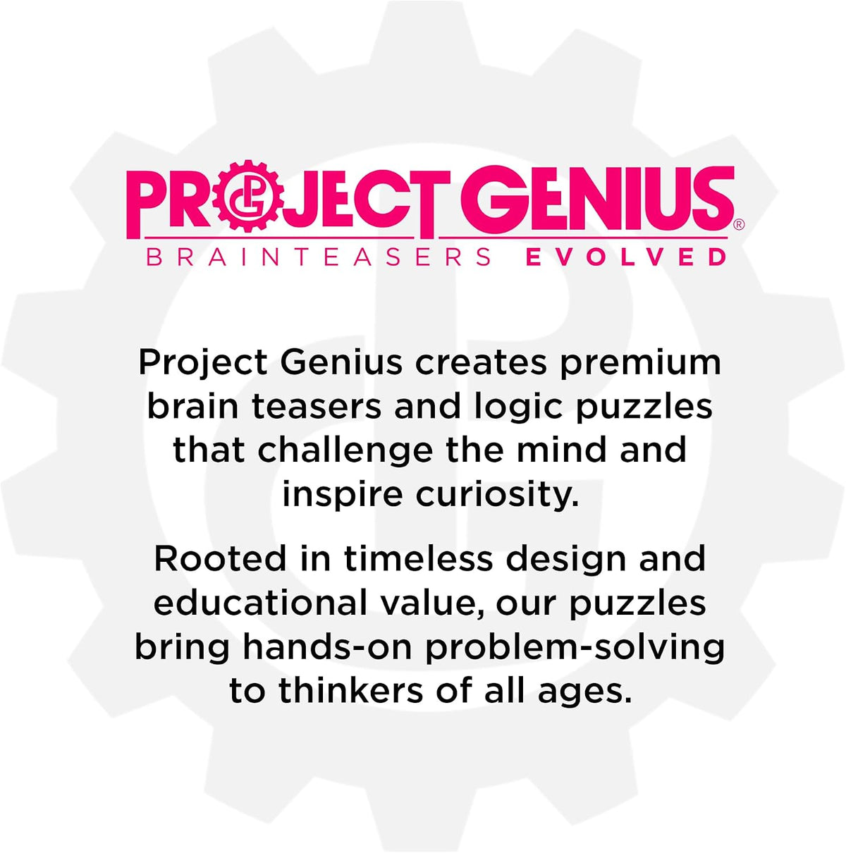 Project Genius - Juego de mesa de estrategia de bambú para 2 jugadores