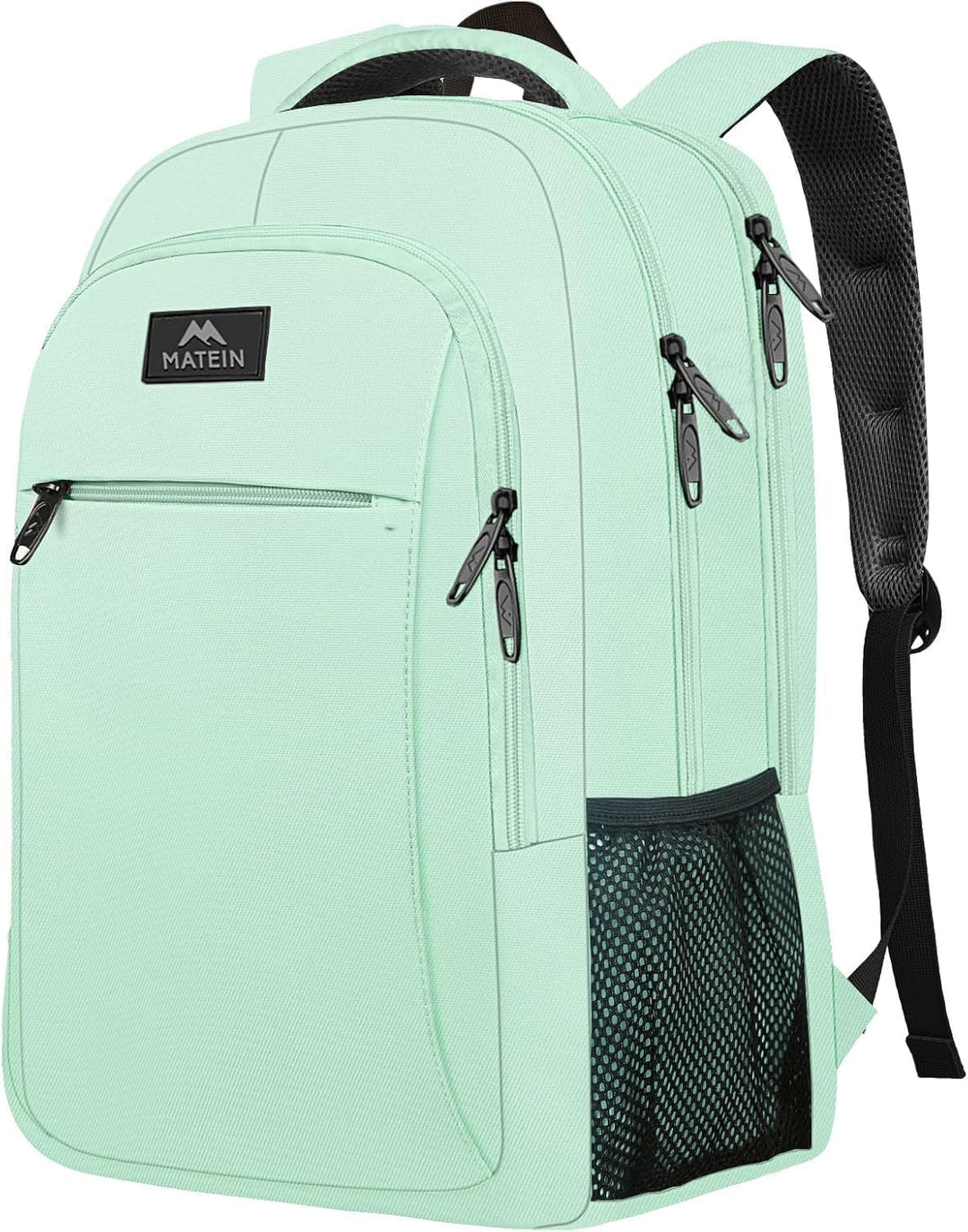 MATEIN Mochila para laptop de 15.6 pulgadas con puerto de carga USB...
