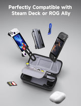 JSAUX Funda de transporte compatible con Steam Deck/ROG
