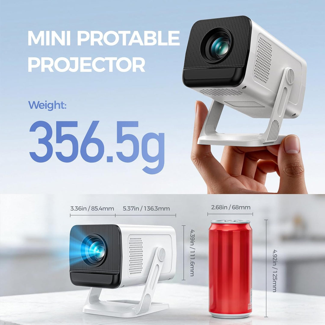 [Aplicaciones integradas y actualizadas en 2026] Mini proyector con...