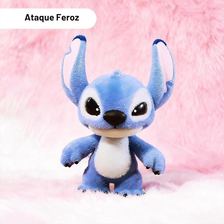 MINISO Disney Lilo &amp; Stitch - Figura de peluche flocada, caja s...