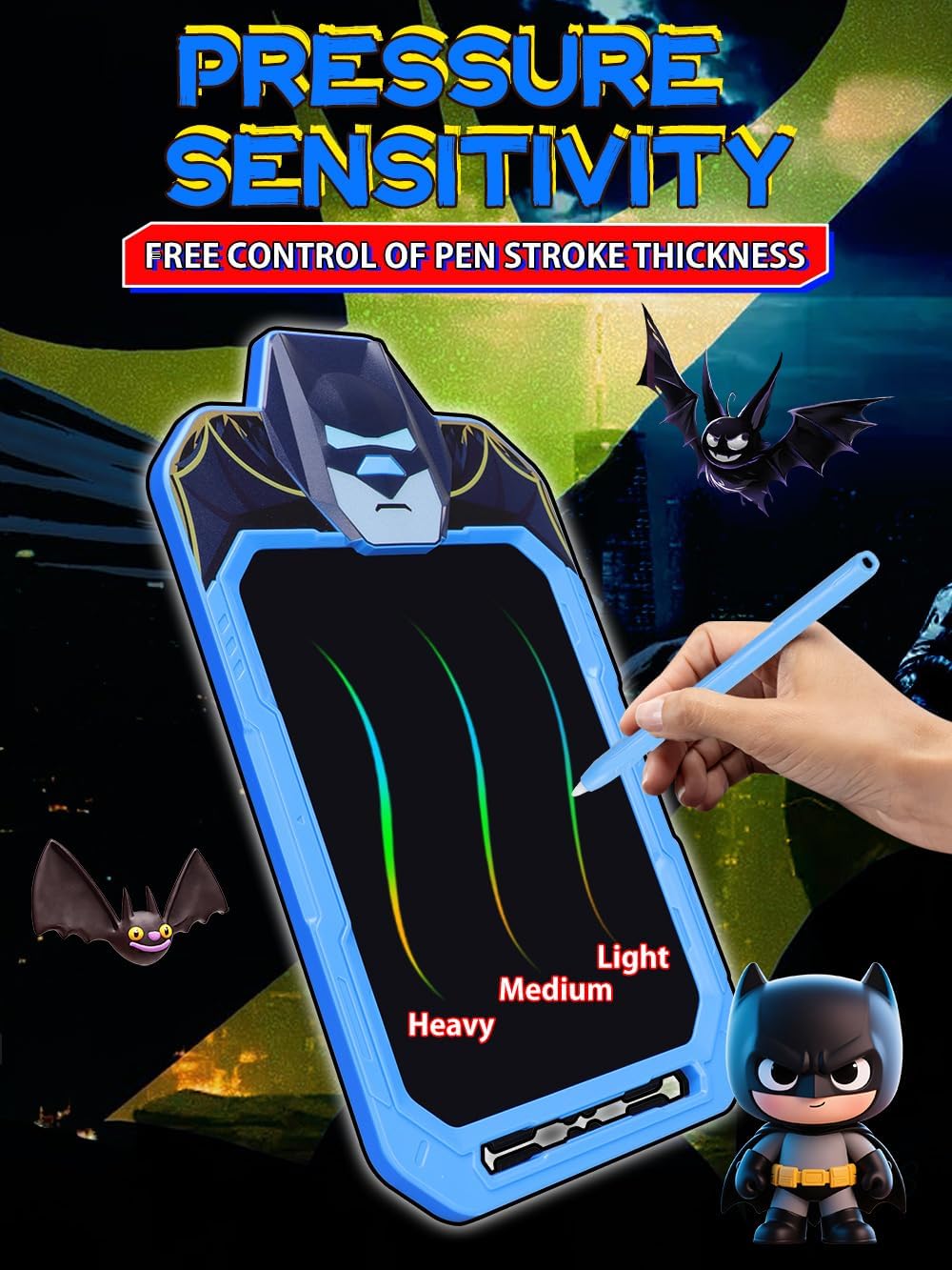 Fullware - Tableta de escritura LCD para niños de 10 pulgadas Bat H...