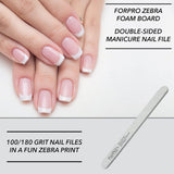 ForPro Professional Collection Tabla de espuma Zebra, grano 100\/18...