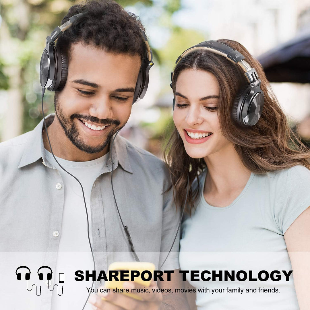 OneOdio - Auriculares con cable de diadema para estudio y mezcla de...