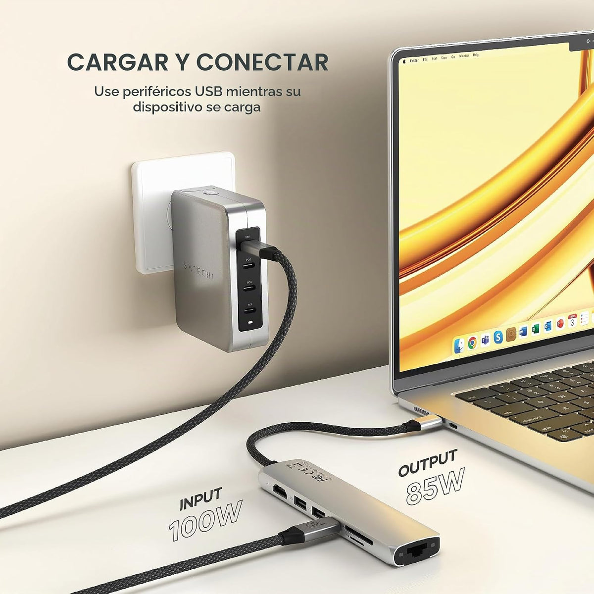 Satechi, ST-P7SS, hub USB