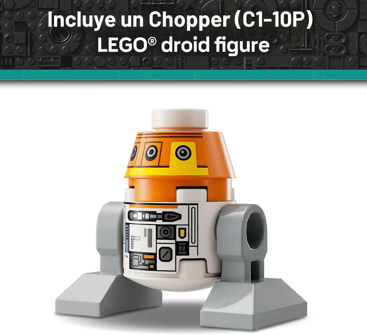 LEGO Star Wars: Ahsoka Chopper (C1-10P) Set de Droid Astromecánico...
