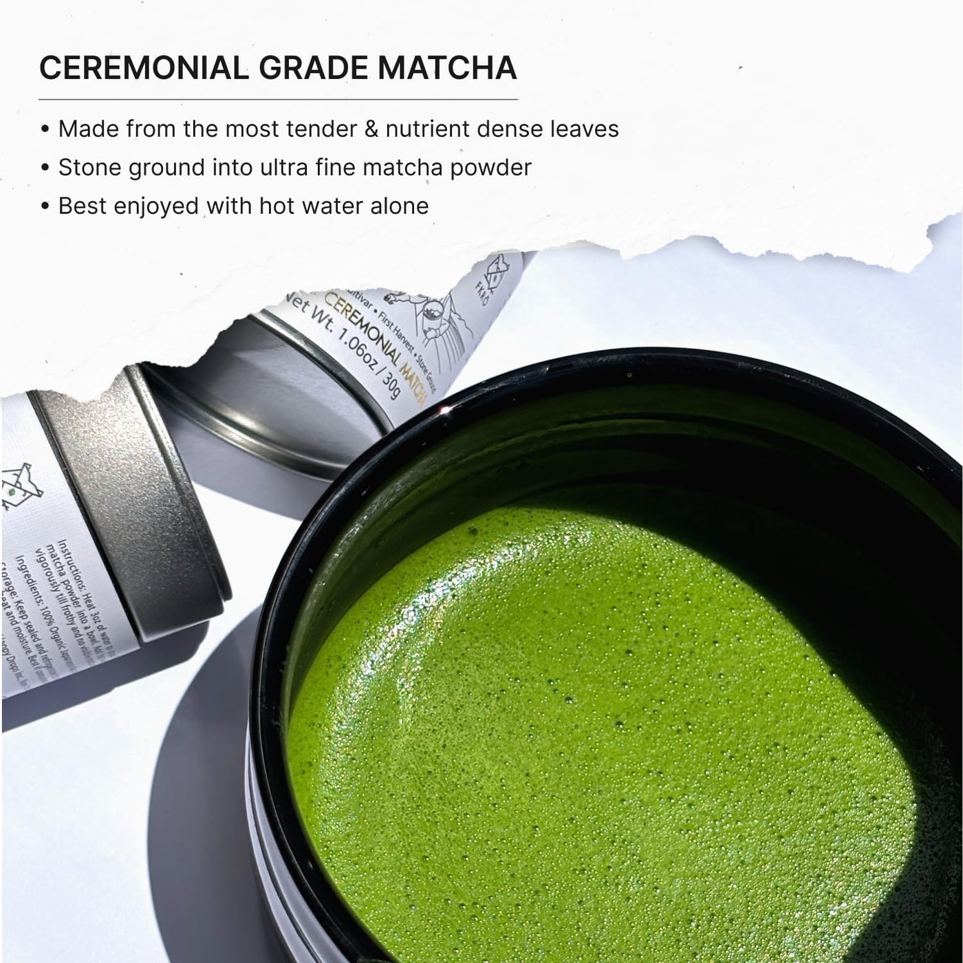 FKRO Té verde Matcha orgánico de grado ceremonial Primera