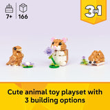LEGO Creator 31376 - Lindo hámster 3 en 1 con un juguete