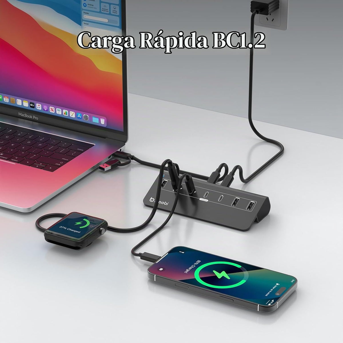 xiaobi, Bi-H07, hub USB de 4 puertos