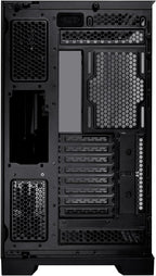 Lian Li Dynamic EVO XL - Hasta 280mm E-ATX Placa base - Tiras de iluminación ARGB, O11 EVO XL Negro