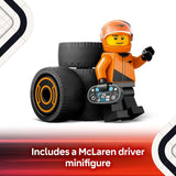 LEGO City F1 Driver McLaren Race Car Toy Modelo de