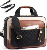 LOVEVOOK Maletín para ordenador portátil para mujer, bolsos de homb...