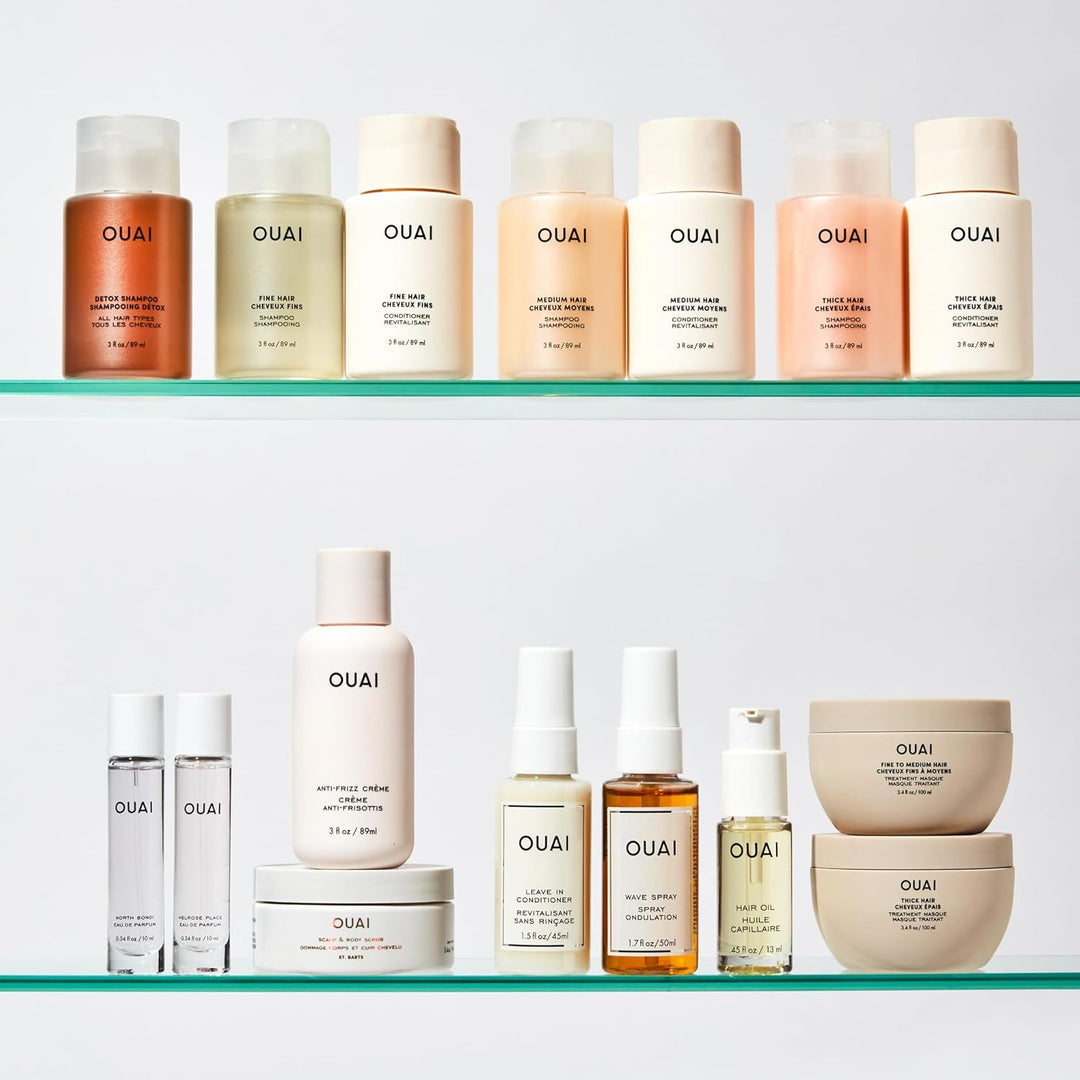OUAI Champú para cabello mediano \u2013 Champú hidratante de tamaño...