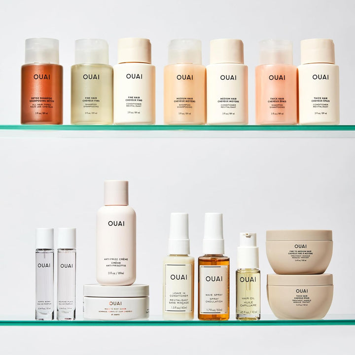 OUAI Champú para cabello mediano \u2013 Champú hidratante de tamaño...