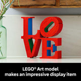 LEGO Art Love Juego de construcción coleccionable Kit de