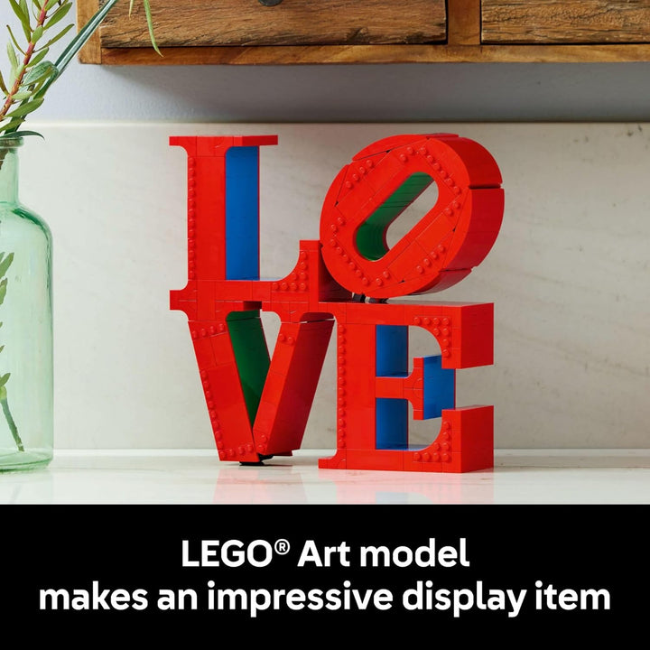 LEGO Art Love Juego de construcción coleccionable Kit de
