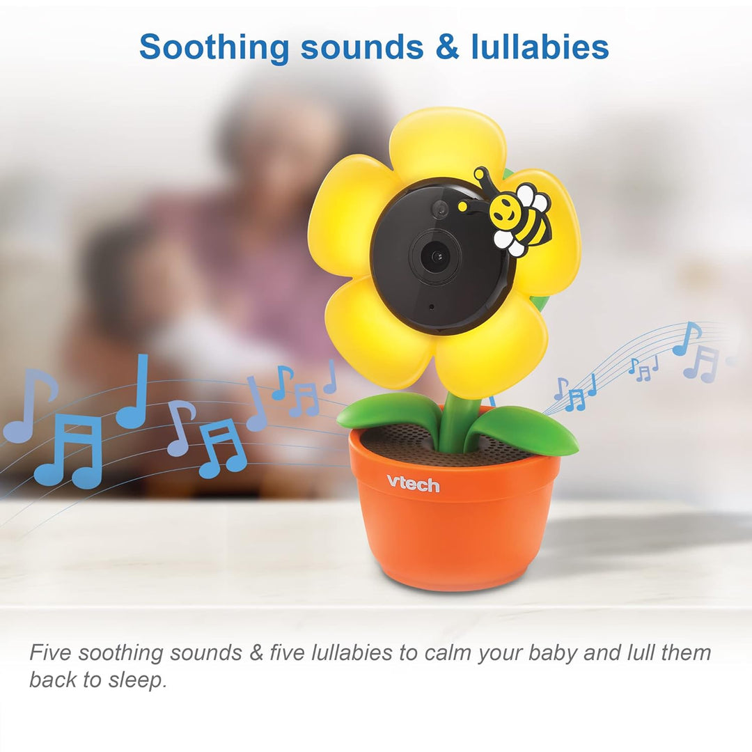 VTech RM9751 Yellow Daisy Smart Wi-Fi Cámara para bebé