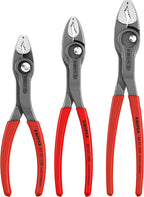 KNIPEX Tools 00 20 06 US4 Juego de alicates TwinGrip de 3 piezas