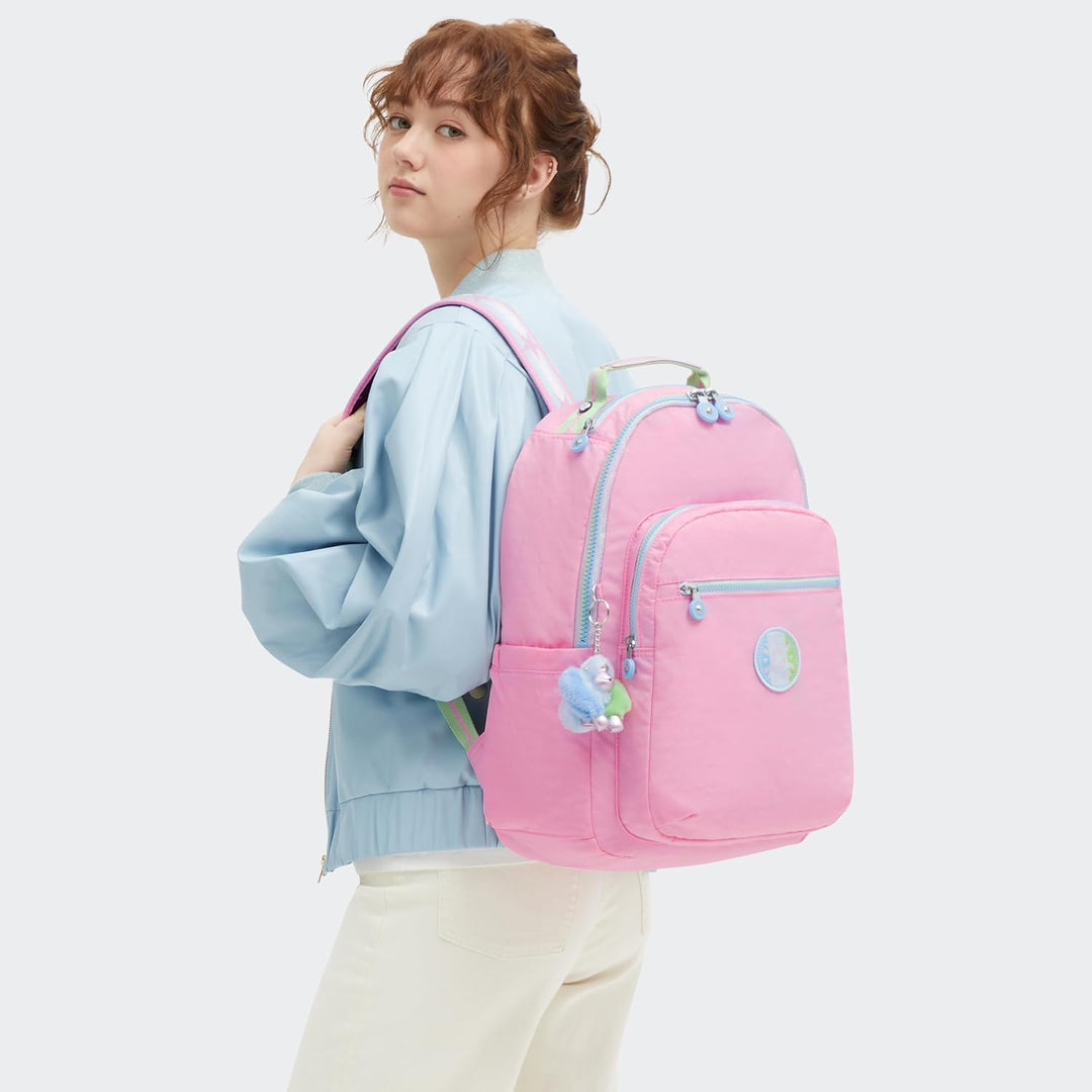 Kipling Mochila para portátil Seoul Fc de 15 pulgadas, duradera, es...