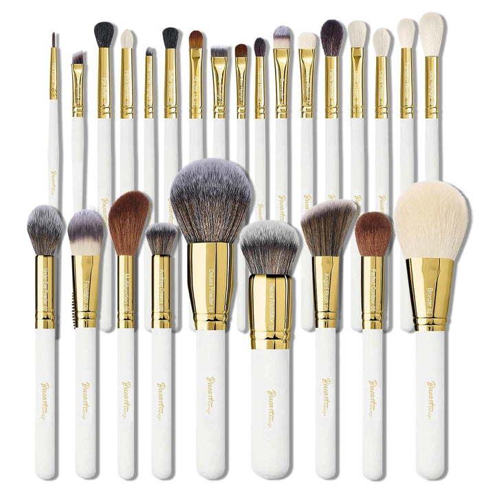 Juego de brochas para maquillaje profesional Calidad premium Fibra...