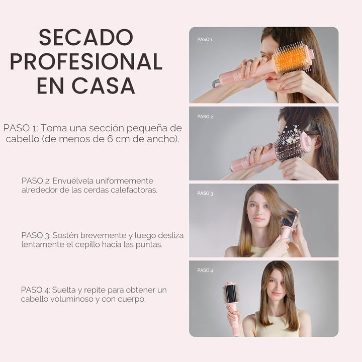 TYMO Cepillo secador de pelo 4.0, ligero 3 veces más rápido, cepill...