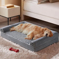 Cama ortopédica lavable para perros mayores para un sueño cómodo