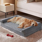 Cama ortopédica lavable para perros mayores para un sueño cómodo