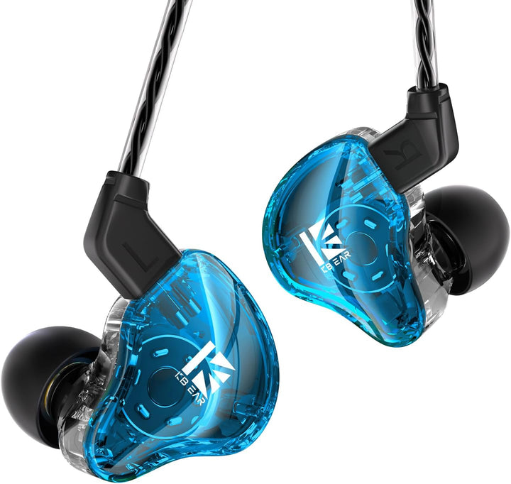 YINYOO KBEAR KS1 - Auriculares con cable con graves, auriculares in...