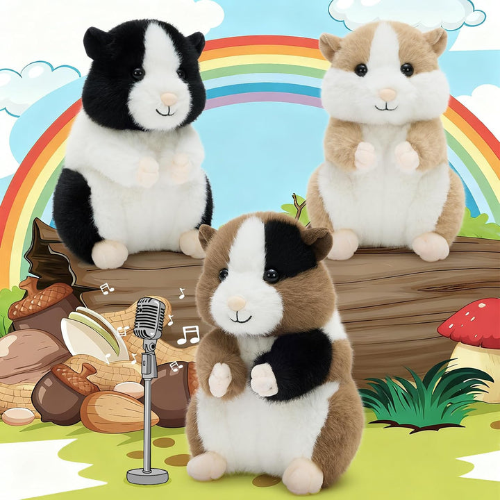 MorisMos Juguetes de hámster para niños y niñas, juego de peluches...