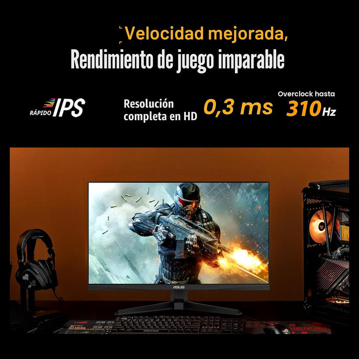 ASUS TUF Gaming Series 5 24.5" 1080P Monitor (VG259QMR5A) - Fas...