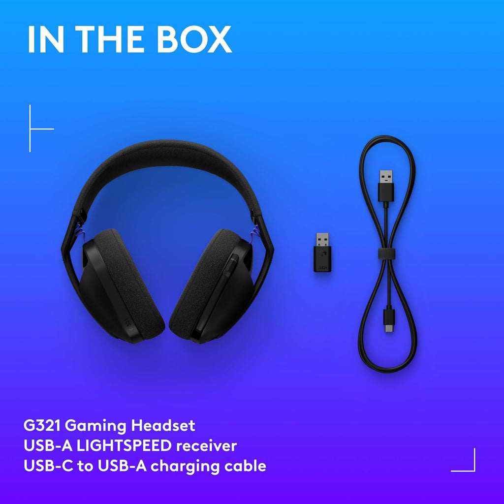 Logitech G321 Lightspeed - Auriculares inalámbricos