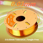 ERYONE Filamento PLA de seda para impresora 3D de 0.069 in +\/- 0.0...