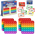 THE FIDGET GAME Science of Reading - Tarjetas didácticas y alfombrillas de estallido, dígrafos maestros y sílabas, kit educativo atractivo para dislexia y lectores jóvenes, grados 1-3