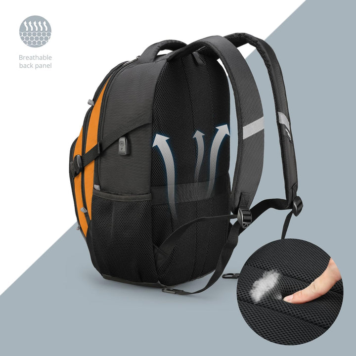 swissdigital Mochila para portátil de viaje de negocios, para hombr...