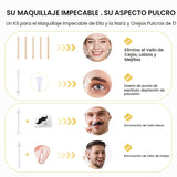 AUZEAL Mini kit de depilación facial para mujeres, kit de depilació...