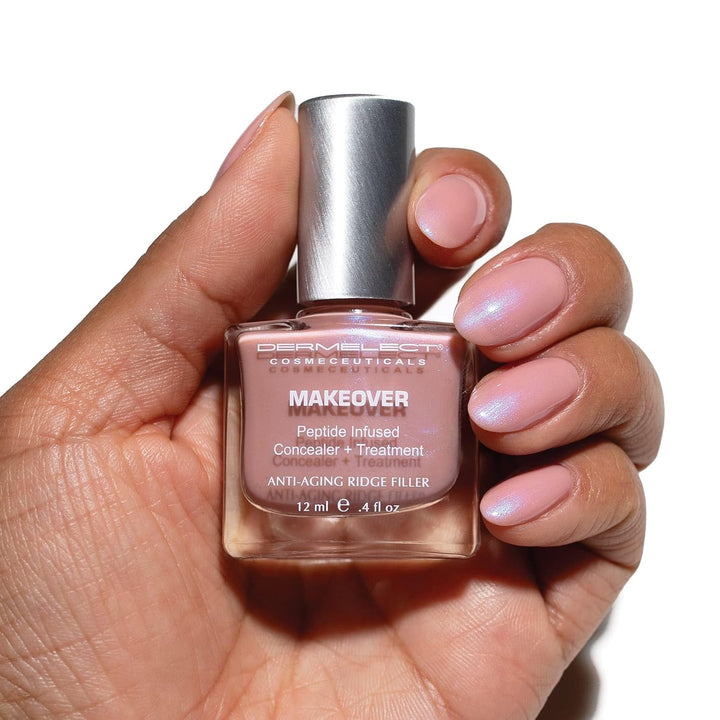 Dermelect Makeover Ridge Filler - Tratamiento para uñas galardonado...