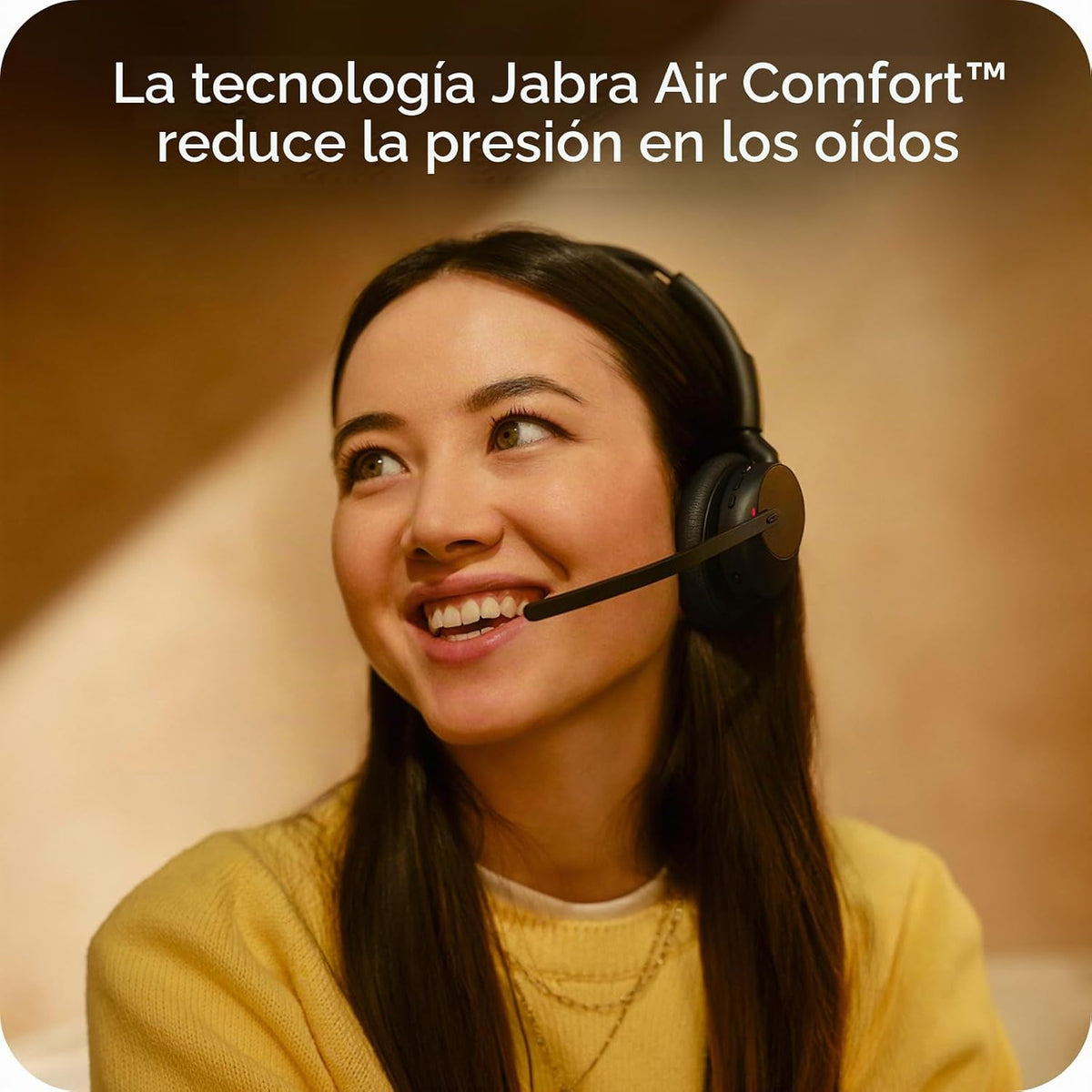 Jabra Evolve3 45 - Auriculares inalámbricos Bluetooth con micrófono, USB-A