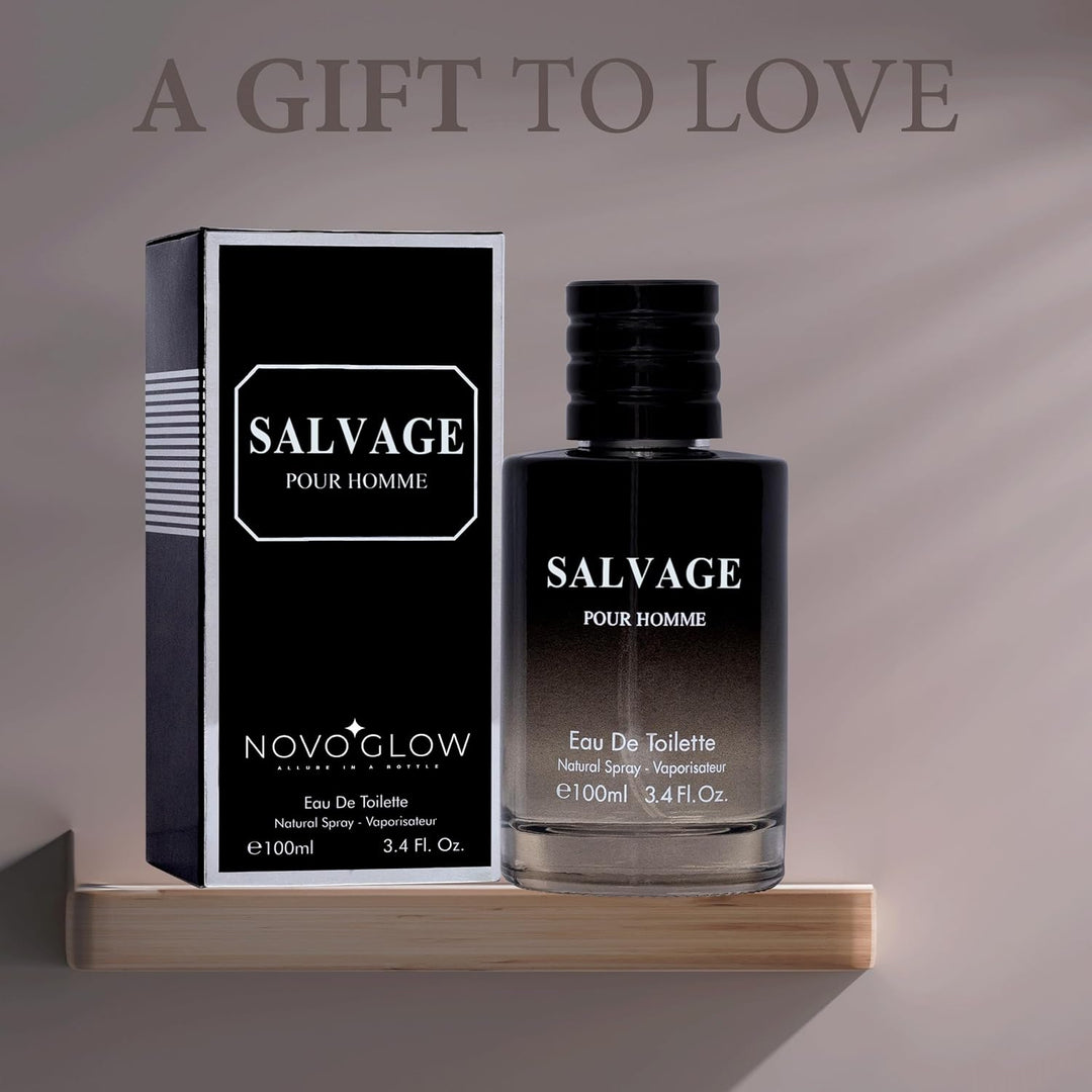 Salvage for Men - Eau De Toilette para hombre de 3.4 onzas en espra...
