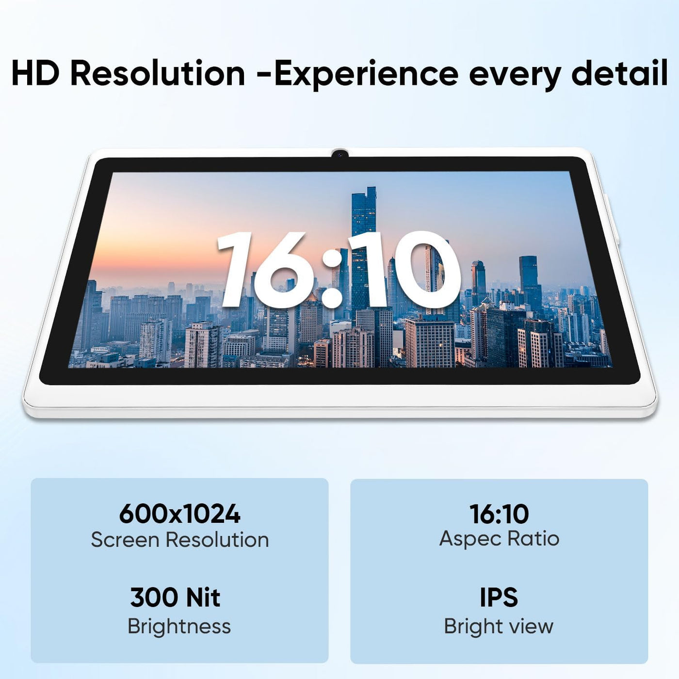 HNVHNV Tablet Android 15 de 7 Pulgadas, 9 GB RAM 32 GB ROM 1 TB Exp...